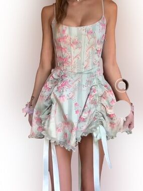 chinese dress ladies Wild Rose & Sparrow The Desire Dress In Lily Lace L
